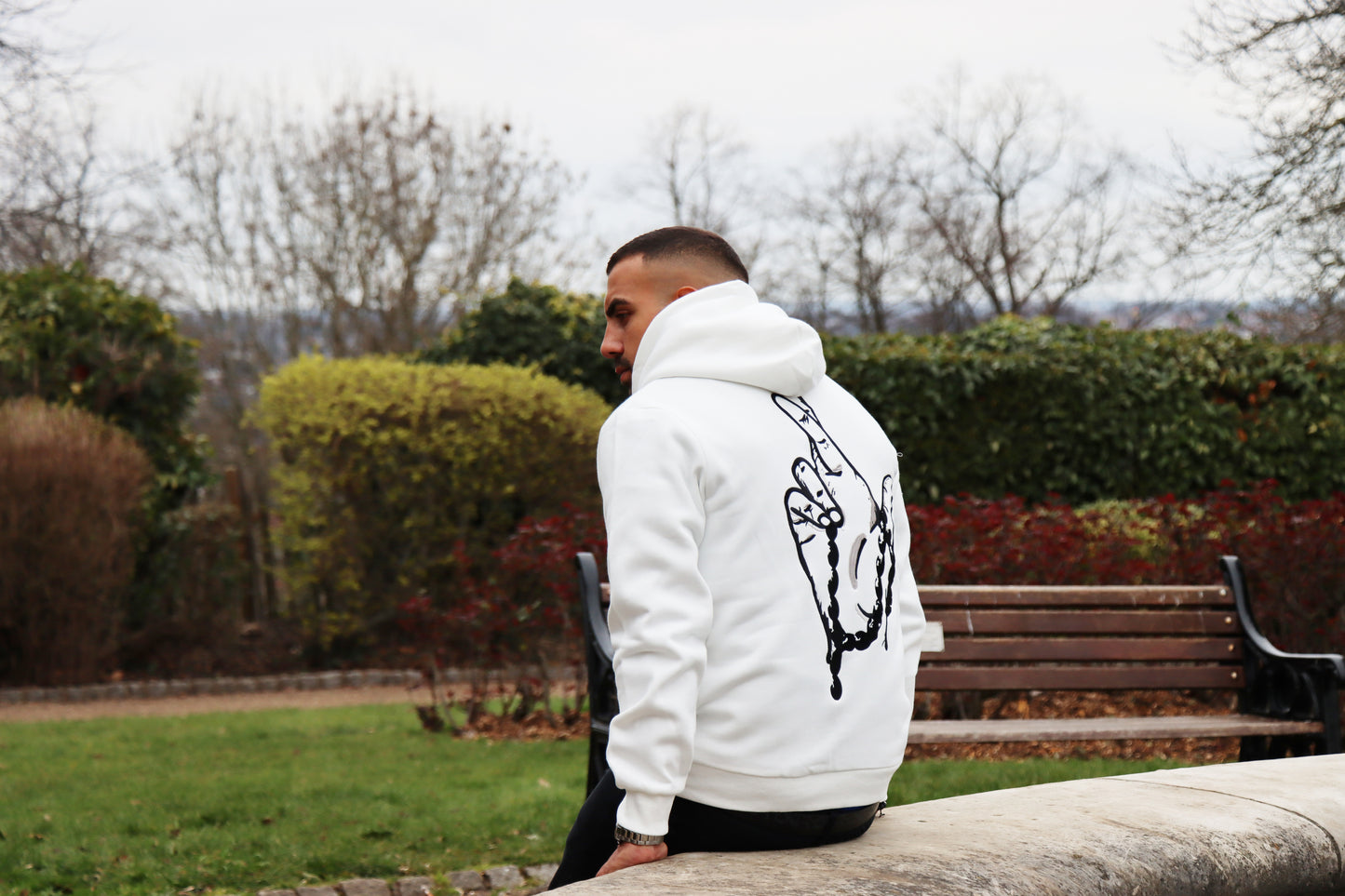 Deluxe GxW 2 Hoodie - WHITE